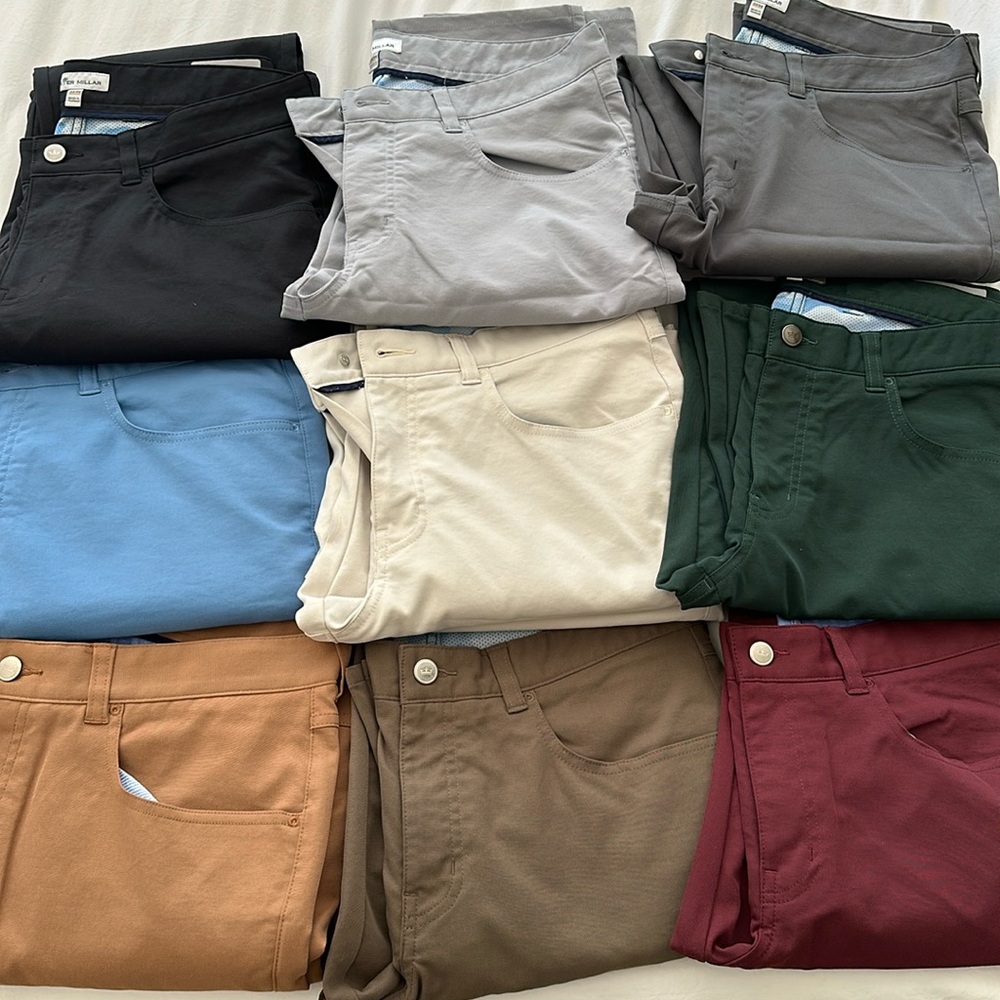 Peter Millar Eb66 Performance Pants (Fall Colors) - image 1